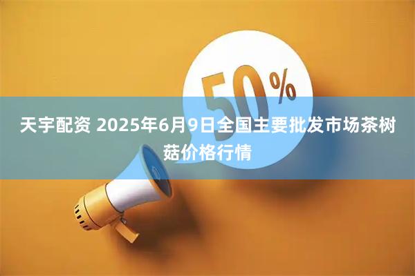 天宇配资 2025年6月9日全国主要批发市场茶树菇价格行情